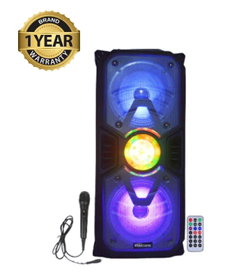 Buy Kamasonic TR-1801L Rechargeable Bluetooth Trolley Speaker With Microphone Online at Best Price