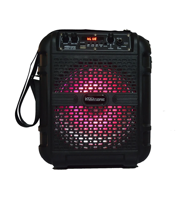 Buy Kamasonic TR-866L Portable Bluetooth Trolley Speaker With Wire Microphone Online at Best Price