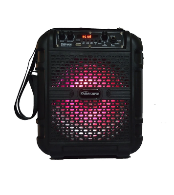 Buy Kamasonic TR-866L Portable Bluetooth Trolley Speaker With Wire Microphone Online at Best Price