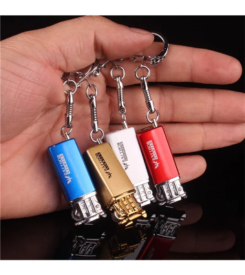 Buy Mini Compact Keychain Lighter Jet Flint Lighter at Best Price In Bangladesh