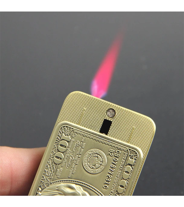 Buy Metal Creative 100 Dollar Jet Torch Lighter at Best Price In Bangladesh
