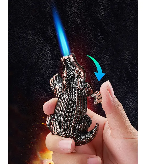 Buy Creative Crocodile Metal Windproof Lighter at Best Price In Bangladesh