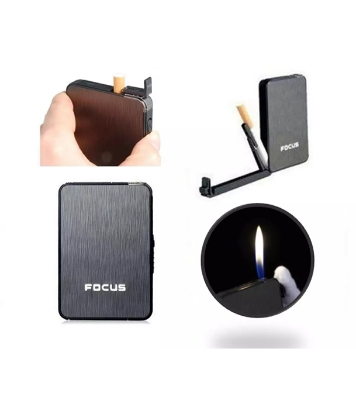 Buy 2 in 5pics Focus Cigarette Case Box with Internal Lighter at Best Price In Bangladesh