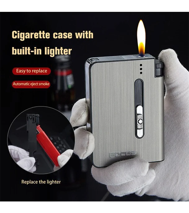 Buy Cigarette Case With Gas Lighter at Best Price In Bangladesh