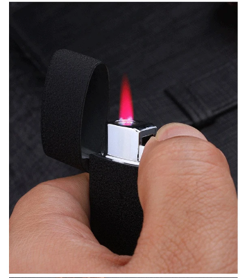 Buy Metal Gas Red Flame Inflatable Windproof Jet Lighter at Best Price In Bangladesh
