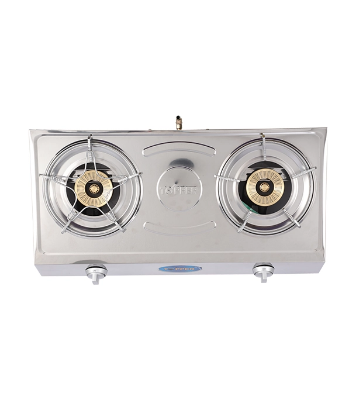 Picture of TOPPER Daisy Double Stainless Steel Auto Stove LPG