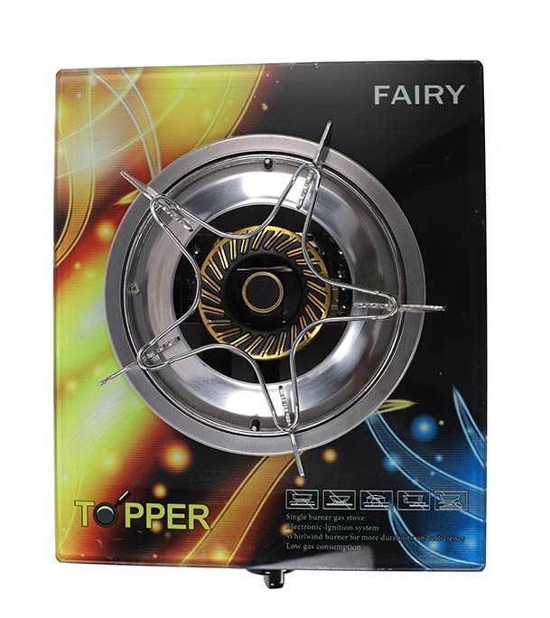 Picture of TOPPER Fairy Single Glass Auto Stove LPG