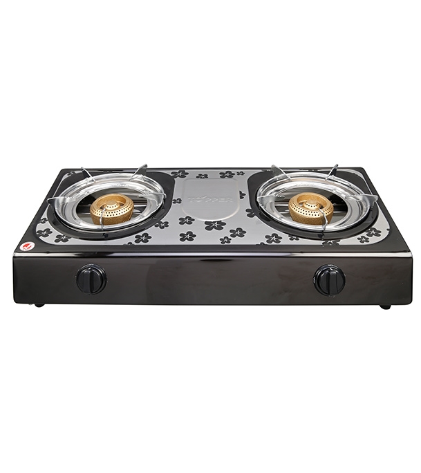 Picture of TOPPER A-204 Double Stainless Steel Auto Stove LPG