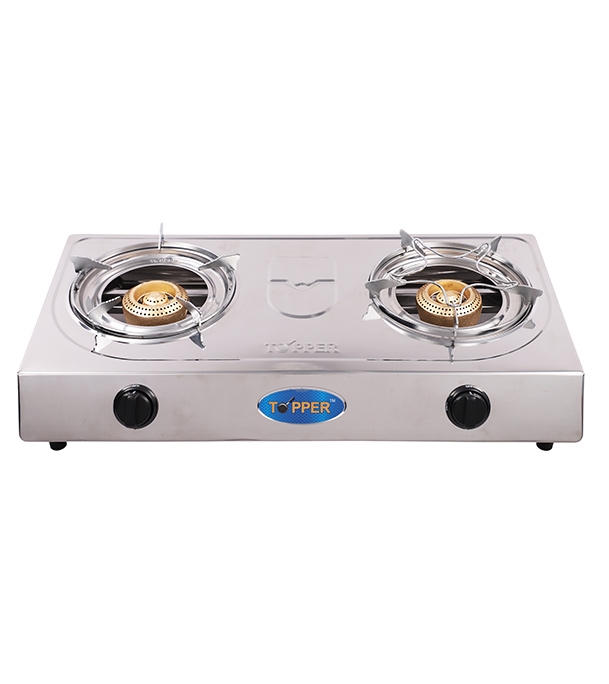 Picture of TOPPER A-203 Double Stainless Steel Auto Stove LPG
