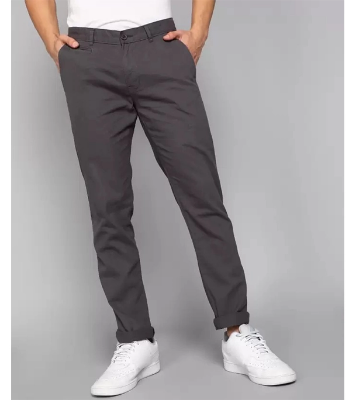 Buy Men's Dark Ash Premium Casual Gabardine Pant at Best Price In Bangladesh