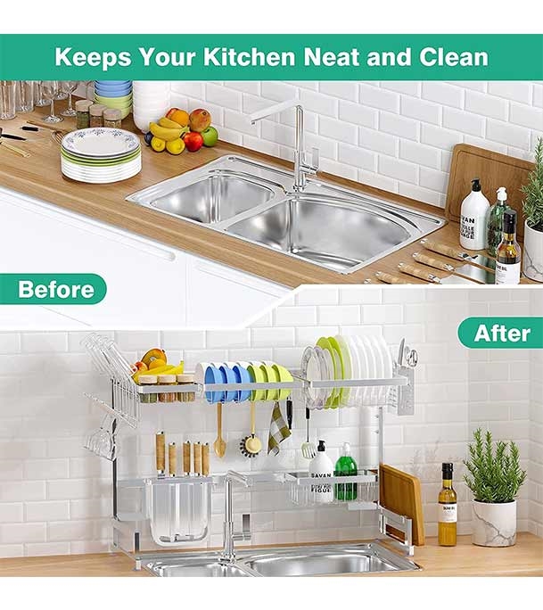 WELLMAX Over The Sink Dish Drying Rack At Best Price In Bangladesh