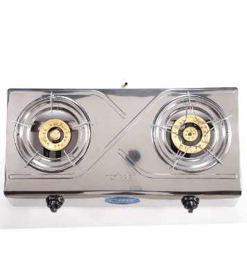 Picture of TOPPER A-211 Double Stainless Steel Auto Stove LPG