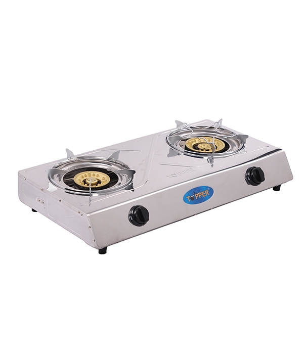 Picture of TOPPER A-211 Double Stainless Steel Auto Stove LPG