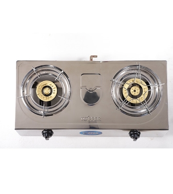 Picture of TOPPER A-203 Double Stainless Steel Auto Stove NG