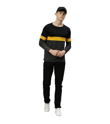 Buy Men's Black Slim Fit Super Stretchable Premium Solid Jeans Pant Online