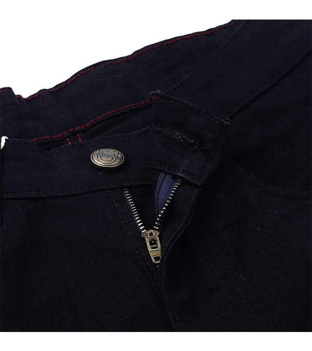 Buy Men's Black Slim Fit Super Stretchable Premium Solid Jeans Pant Online