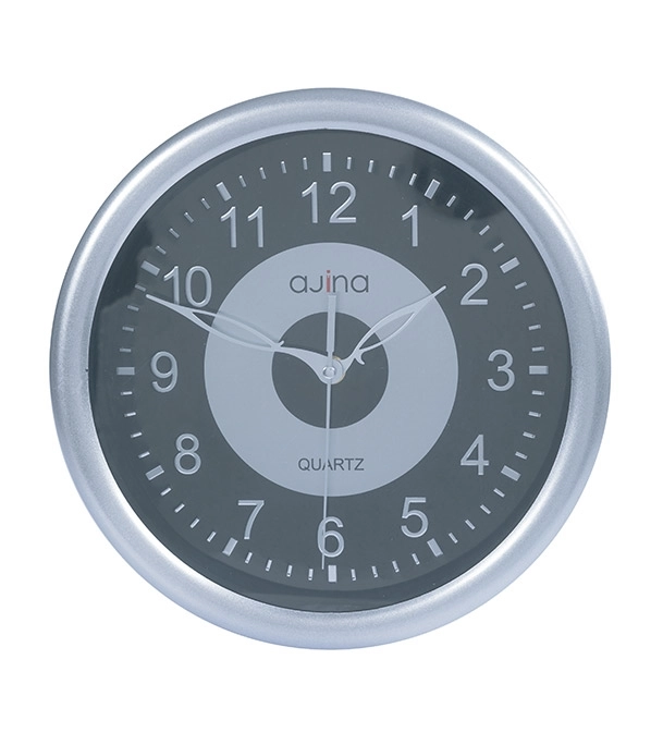 Logan Classic Wall Clock-Black Step (Test)