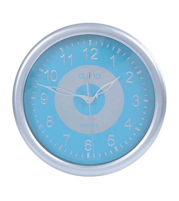 Logan Classic Wall Clock-Blue Step