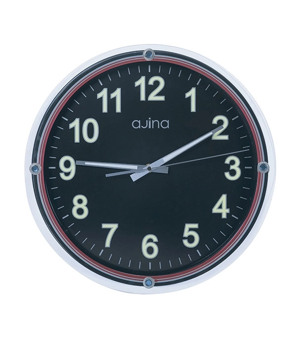 Casino Wall Clock without Digit Round