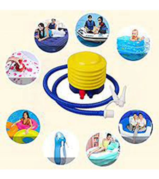 Buy Blue Yellow Plastic Manual Air Pump Inflator Toy  Online