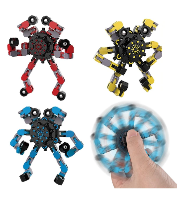 Buy Deformed Fidget Spinner Chain Toys For Children 1pc Online