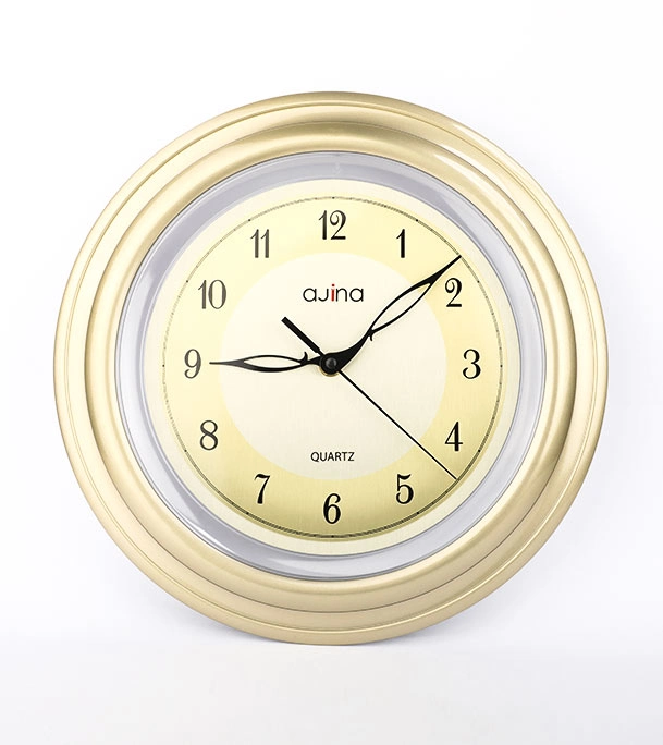 Picture of Acme Round Wall Clock Golden