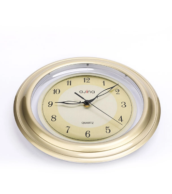 Picture of Acme Round Wall Clock Golden