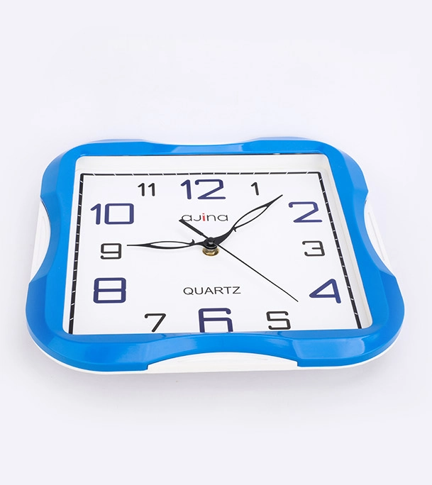 Picture of Ajina Turban SQ Curve Wall Clock Blue