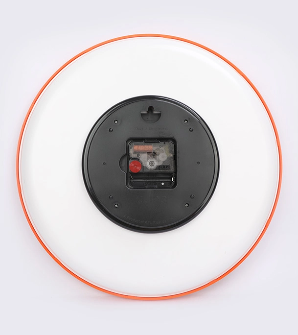 Picture of Ajina Maple Digit Round Wall Clock Orange