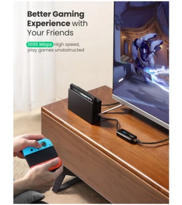 Buy UGREEN 20265 USB 3.0 Hub with Gigabit Ethernet Adapter at Best Price In Bangladesh