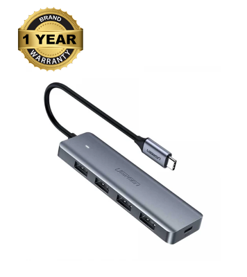 Buy UGREEN 70336 4-Port USB3.0 Hub with USB-C Power Supply at Best Price In Bangladesh