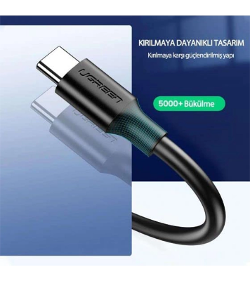 Buy UGREEN 20882 USB 3.0 A Male to Type C Male Cable Nickel Plating 1m Black at Best Price In Bangladesh