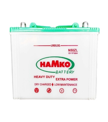 Picture of Hamko Car Battery N50ZL Lead Acid (Best Price)