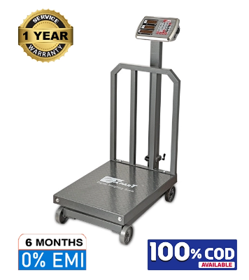 Picture of Xpart Weighing Scale 300kg (Ms Folding With Wheel)