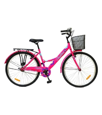 Picture of Duranta Angellena Ladies Single Speed 26" Bicycle With Basket