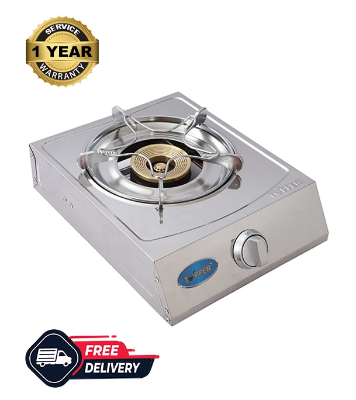 Picture of TOPPER Daisy Single Stainless Steel Auto Stove LPG