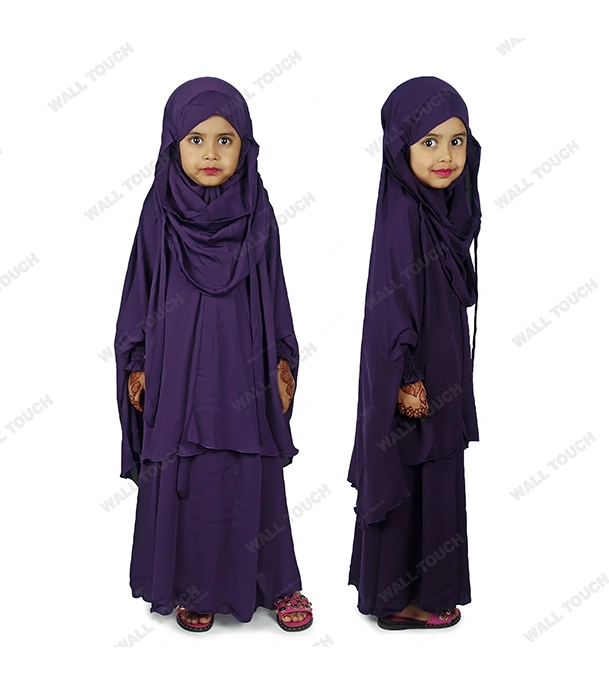 Baby Khimar / Kheemar Borka Adjusted Niqab Hijab With Skirt Full Set For, Baby, teenage 