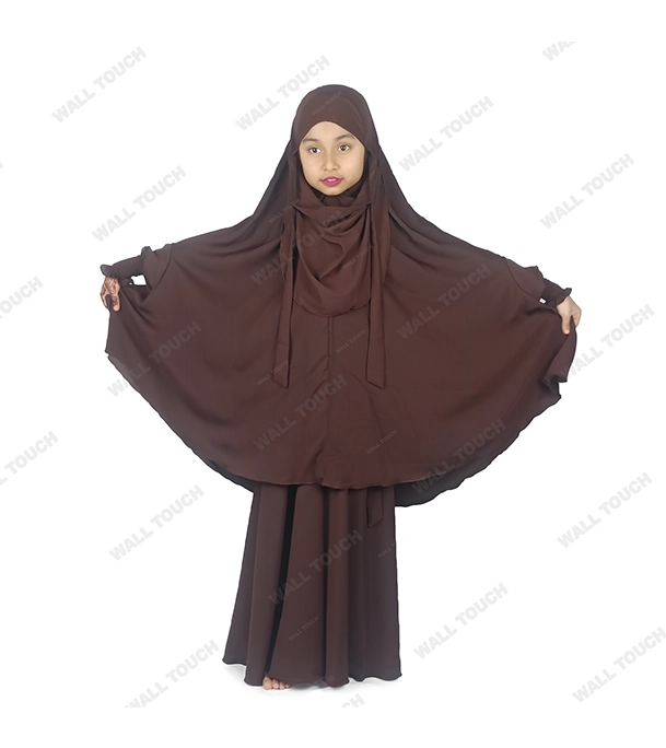 Baby Khimar / Kheemar Borka Adjusted Niqab Hijab With Skirt Full Set For, Baby, teenage 