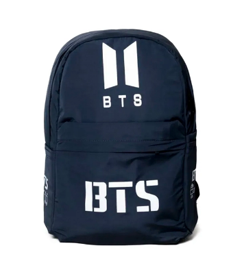 Buy New BTS Dark Navy Blue Color Backpack Online