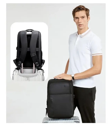 Buy Classic Urban Backpack Golden Wolf Gb00399 With Usb Port, Three Compartments, For Laptop 15.6 ", 20l Online