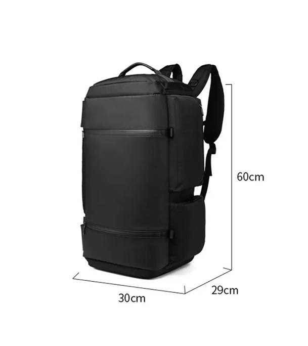 Buy Ozuko 9326 New Multifunctional Large Capacity Waterproof Luggage Anti Theft USB Sports Laptop Duffle 