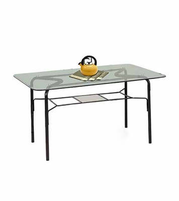 Picture of Regal Crescent Metal Dining Table Antique