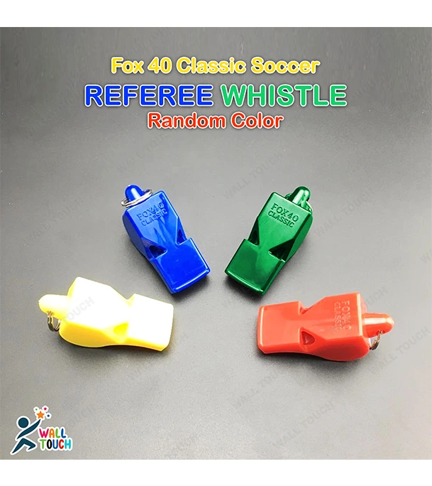 Buy Fox 40 Classic Soccer Football Basketball Hockey Sports Referee Whistle Random Color Online