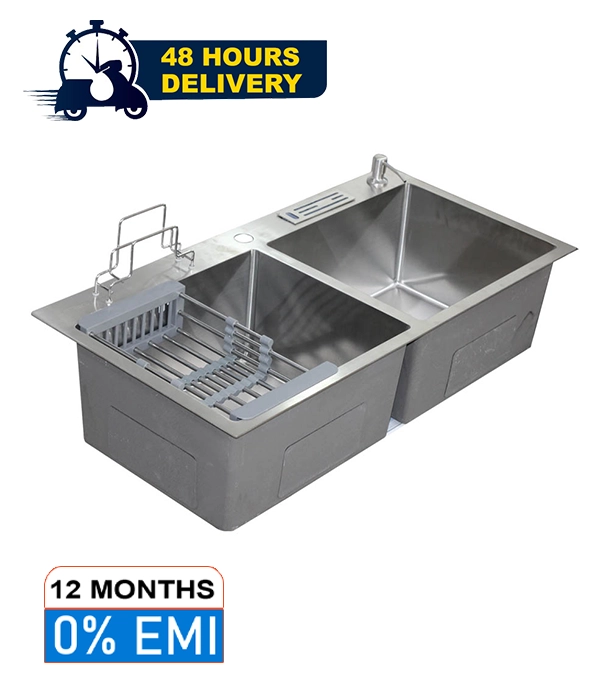 Buy Rizco Scratch Free Stainless Steel Kitchen Sink Senorita 32 SS KC 32 Inch at Best Price In Bangladesh