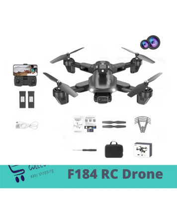 Buy F184 RC Drone 4K Professional Dual ESC Camera All-round Obstacle Avoidance Foldable Quadcopter 178g RC WIFI Drone at best price in Bangladesh