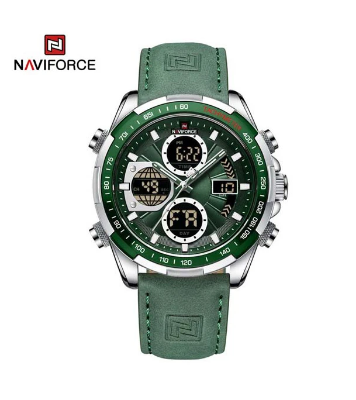 Picture of NAVIFORCE 9197 Leather Casual Men Watch Digital Male watche