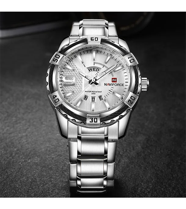 Buy Naviforce 9117 mens watches business class Online at Best Price