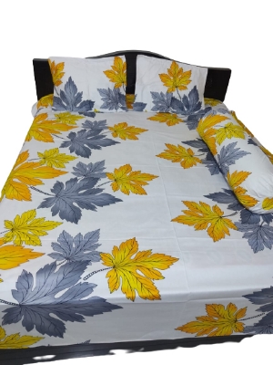 Twill Bedsheet With Kol Balish Cover 4 in 7 
