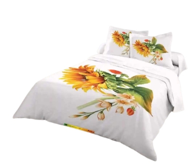 Cotton Panel Bedsheet King Size 