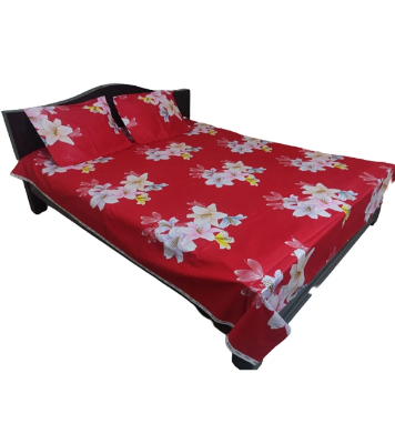 Picture of  Twill Bedsheet With Pillow Cover 4 in 1